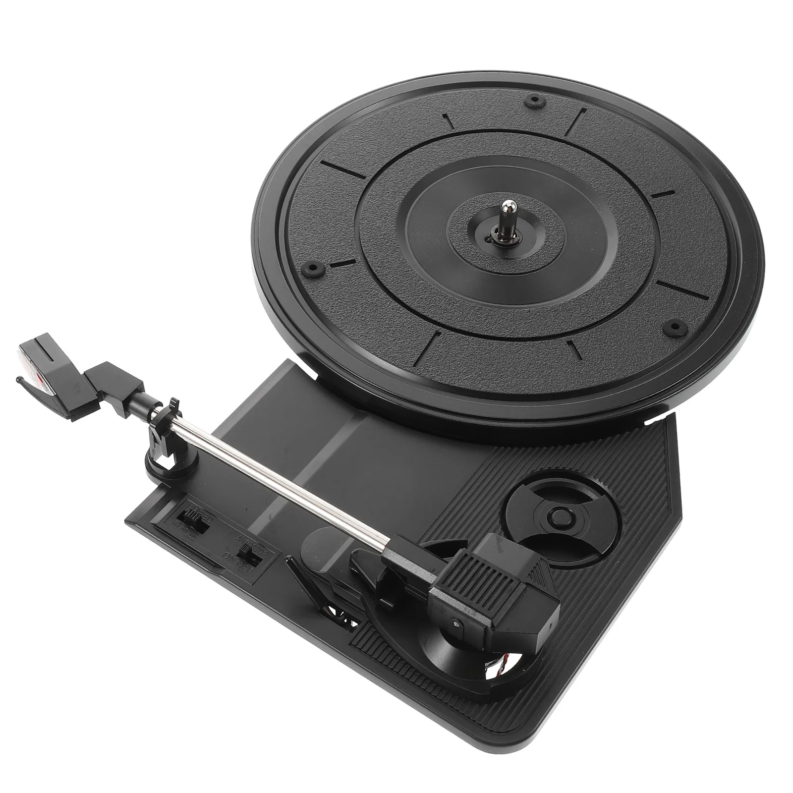 

Gramophone Movement Record Player With Built-In Speakers Retro Vinyl Record Player 200mm Turntable For Home Decor & Music Lovers