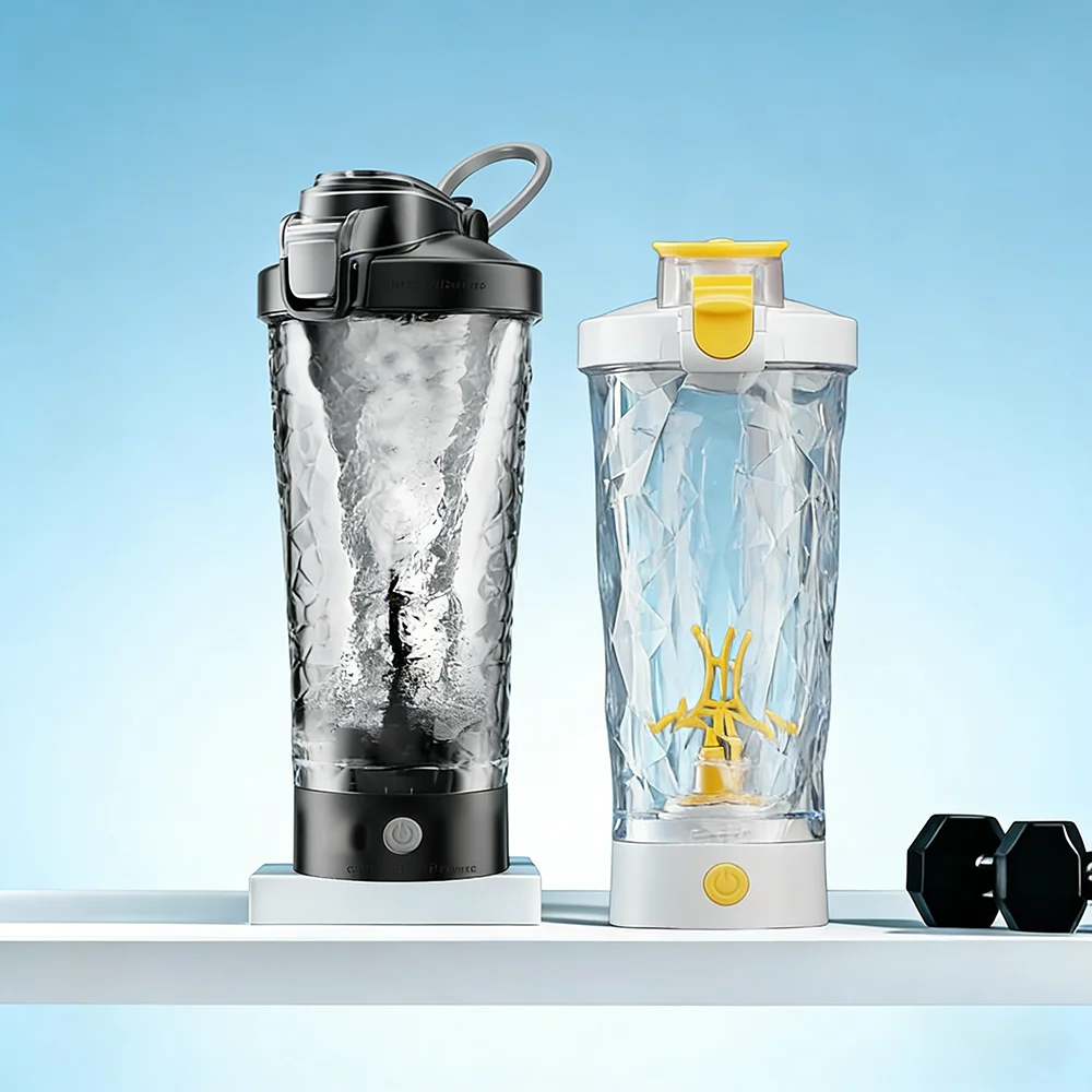 

Электрическая чашка для перемешивания, чашка для смешивания протеинового порошка, автоматический спортивный роторный миксер, чашка для перемешивания протеинового порошка, 700 мл