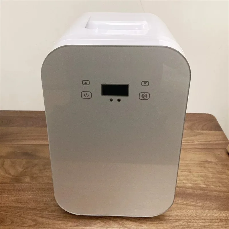for 10L Dual Purpose Mini Refrigerator Digital Display Car Home Single Dual Core