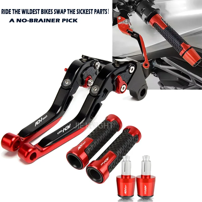 

For Honda ADV150/ADV160/ADV 160/150 Clutch Lever Brake Lever Set Foldable Adjustable Handle
