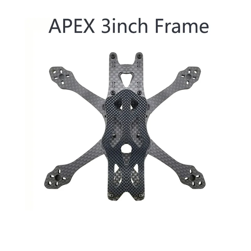 APEX Mini 3 Inch 150mm Carbon Fiber Frame Kit with 4MM Thickness Arms For FPV Freestyle RC Racing Drone Quadcopters