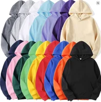New Fashion Men's Women's Hoodies Spring Autumn Winter Casual Hoodies Sweatshirts Men Tops Solid Color Hoodie Sweatshirt Male
