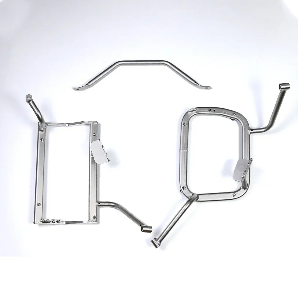Suitable for BMW BMW 310GS motorcycle side box bracket, right-hiding exhaust side box rack installation quick-release side rack
