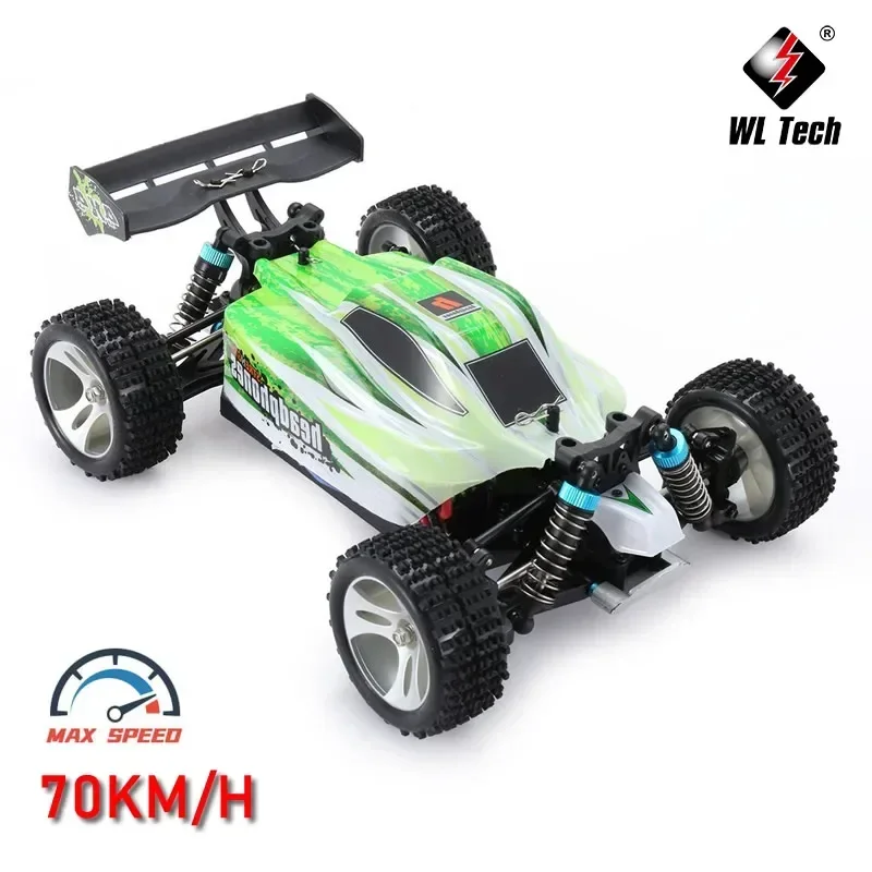 WLtoys A959 A959-B 1:18 RC Racing Car 4WD 70KM/H High Speed 2.4G Remote Control Drift Off Road Vehicle Buggy Boys Toys Kids Gift