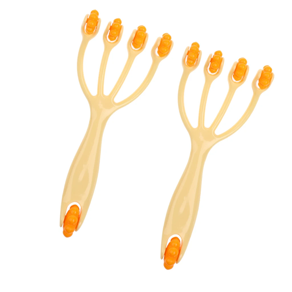

Body Massage Roller Four Claw Plastic Roller Massager Full Body Muscle Roller Massage Stick for Home and Beauty Salon