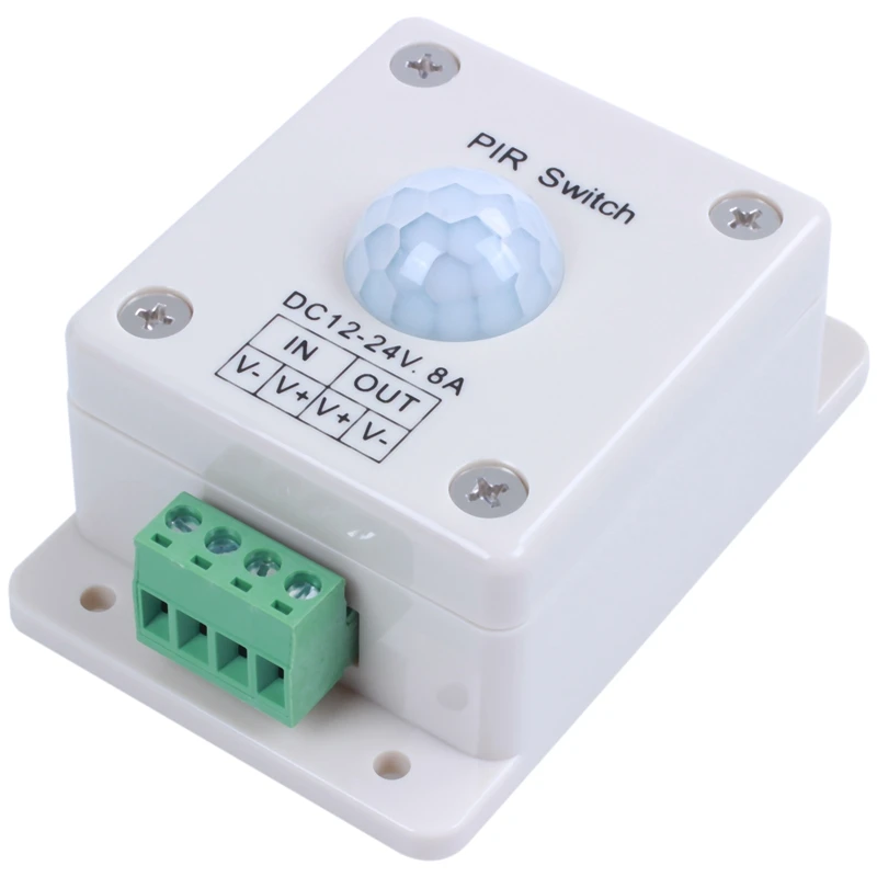 LED Lighting Motion Activated Sensor Switch 12 Volt DC Passive Light Control