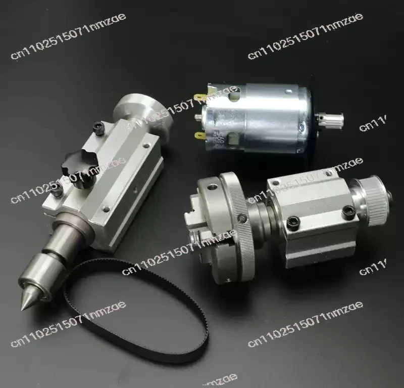 Machine Lathe 80 Four-jaw Chuck Spindle Assembly 65 Small 50 Micro Lathe Woodworking Bead