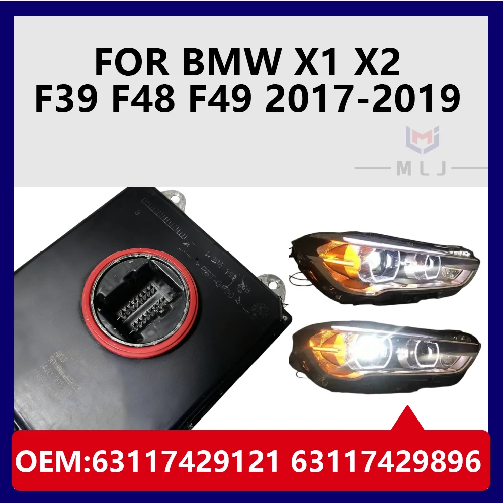 

OEM 63117429121 63117429896 DRL для BMW 2 серии X1 F45 F46 F48 F49 2013-2018 автомобильный блок управления, модуль светодиодных фар, балласт