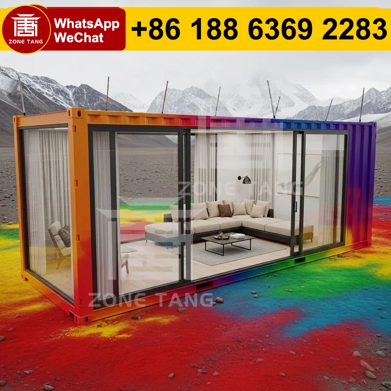 

Mobile Prefab House Pre Fabricated Modern Modular Homes Eco-Friendliness Flat Pack Home Hot Selling Factory Custom High Quality