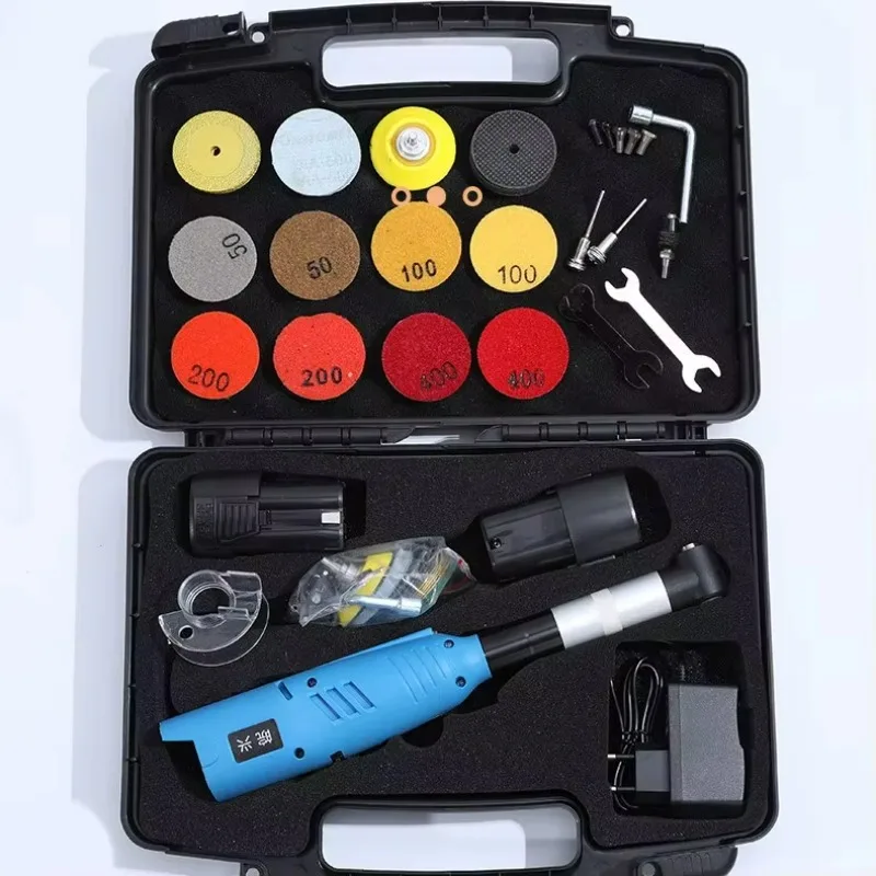 Mesin Gerinda Sudut Mini 550W, Mesin Gerinda Listrik, Gerinda Lurus, Pemotong Ubin, Mesin Pembersih Celah Ubin 16.8V