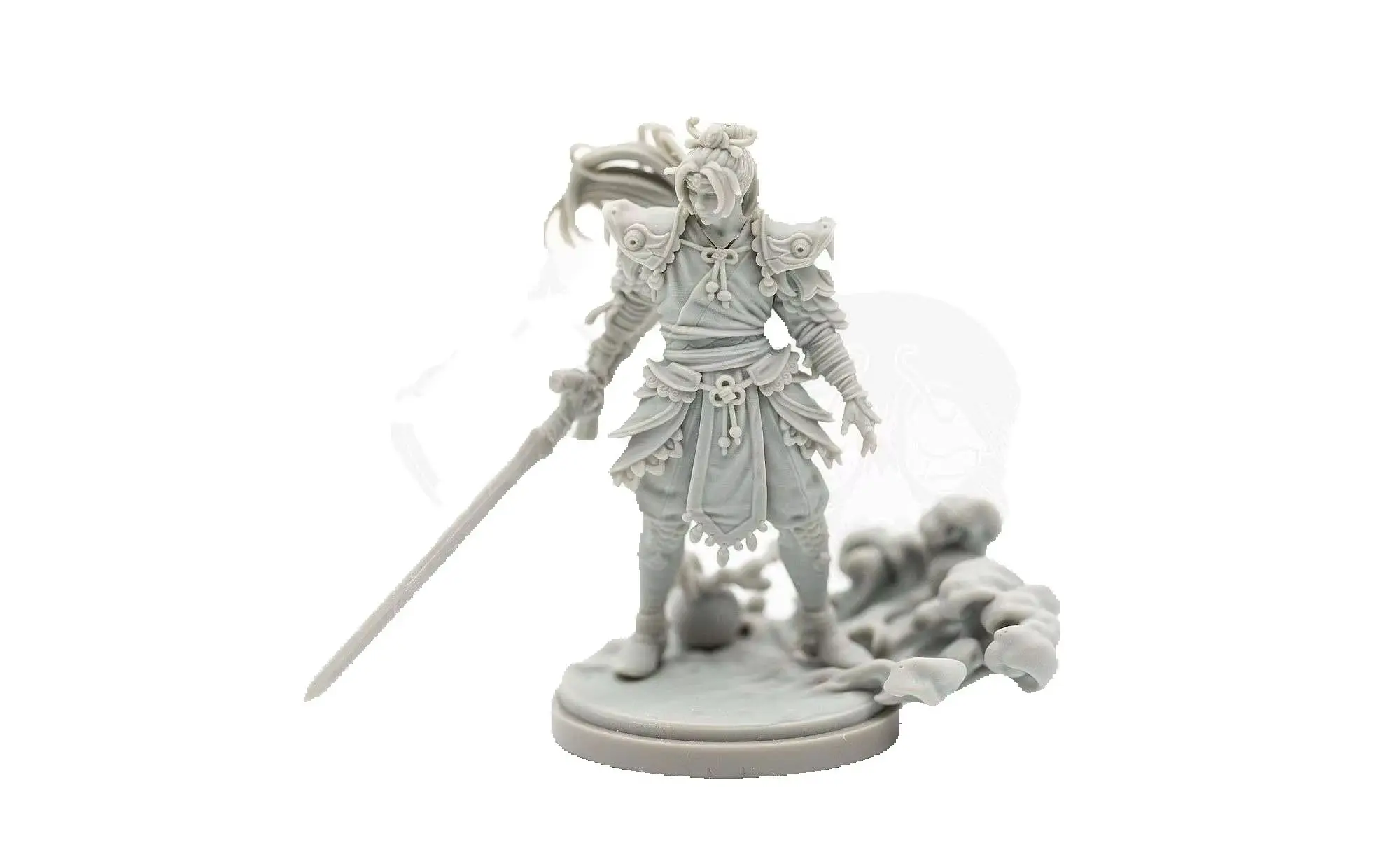 Model Kit Resin Kit 28502 Dead Kingdom Lunar Twilight Knight - Male Collectible Unassembled Sculpture for Hobbyists