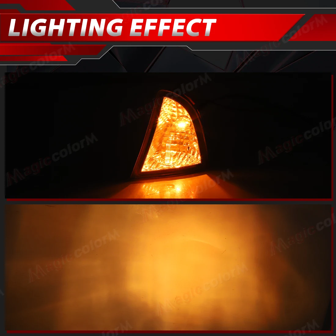 For Toyota Prius C 2012 2013 2014 Car Front Side Corner Lights Indicator Yellow Turn Signal Lamp Car Accessories 81521-52040