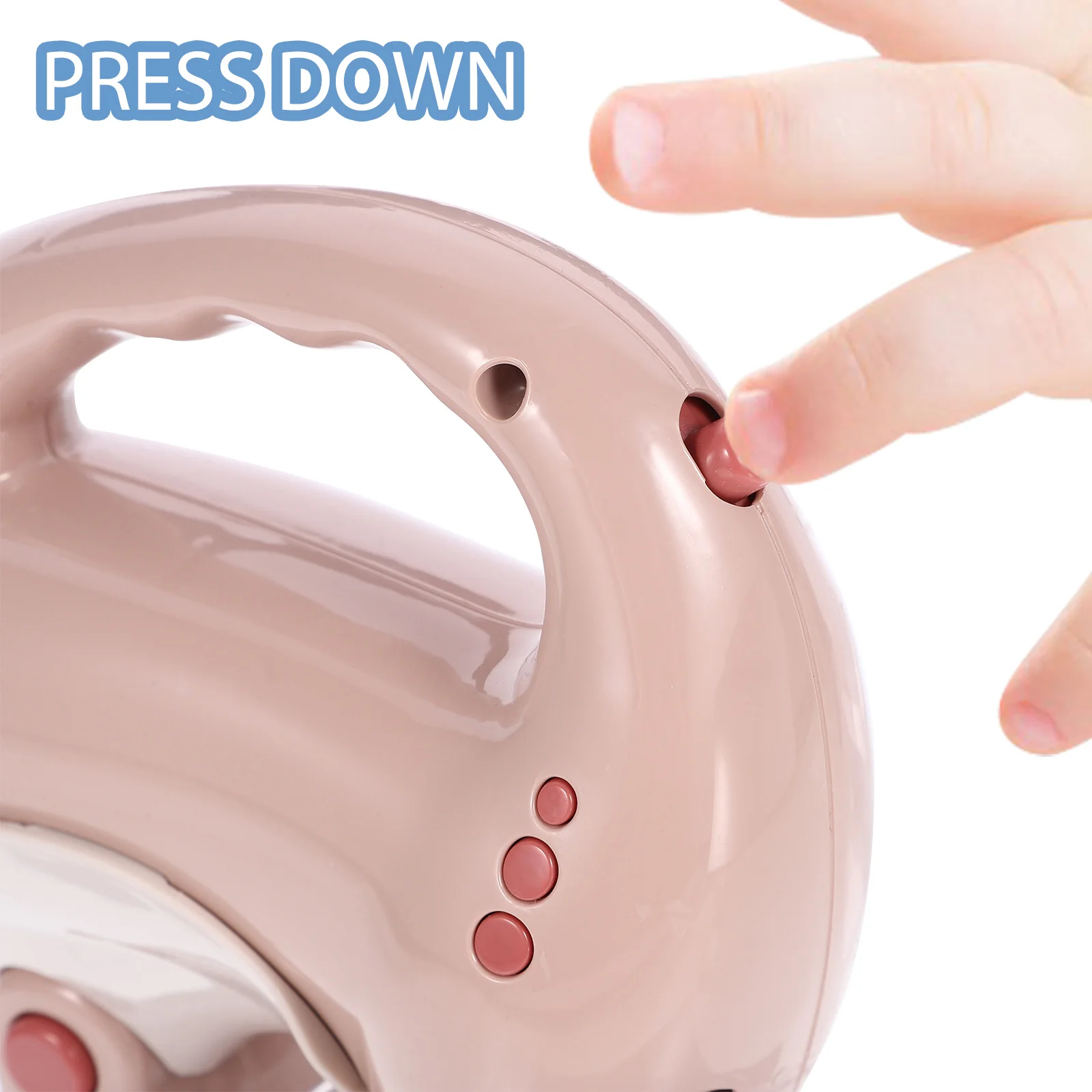 خلاط بلاستيكي تعليمي محاكاة أجهزة المطبخ للأطفال الطبخ التظاهري اللعب خلاط صغير متعة هدية تفاعلية #4