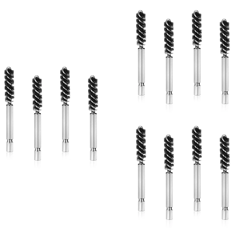 Golf Clubs Head Hosel Brush Golf Club Brush Wire Brush Cleaning Tool Electric Drill Wire Brush For Iron And Wood,12Pcs