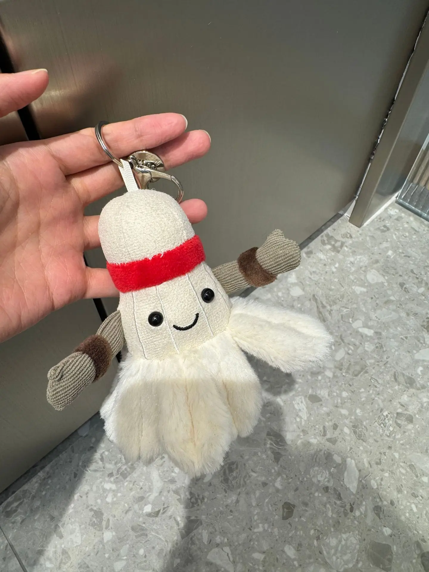 

Luxury Plush Bag Charm - Soft Stuffed Animal Keyring, Cute Purse Accessory & Travel Companion Gift
