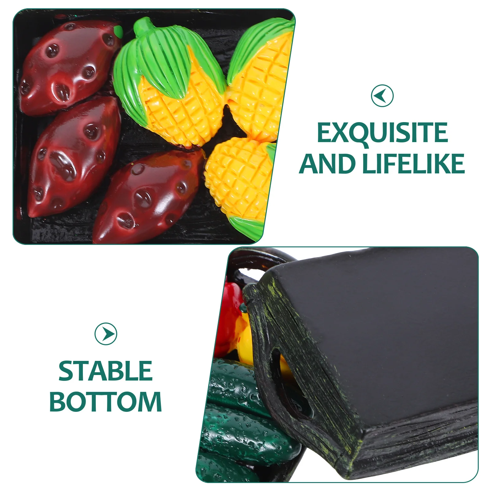 FOTO 4 - миниатюрная корзина из смолы для овощей