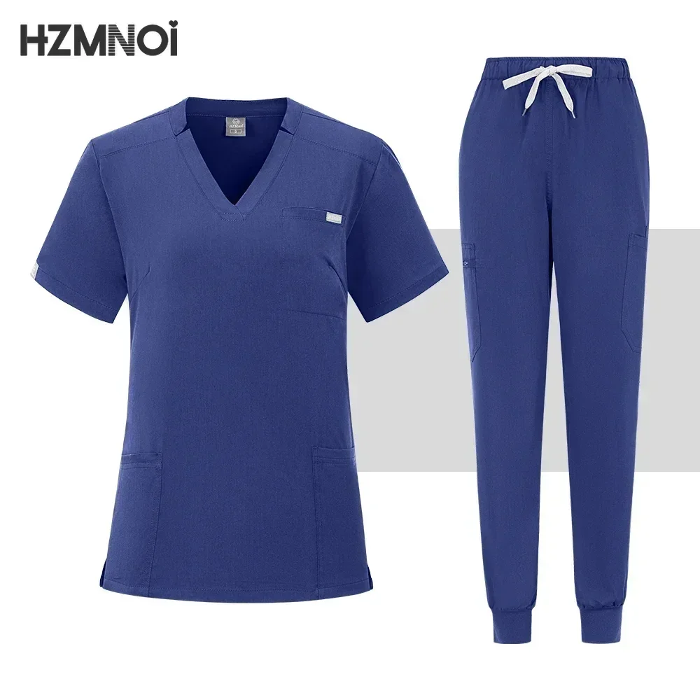 High Quality Suit Medical Nurse Uniforms Multicolor Scrubs Set Beauty Salon Spa Work Clothes Surgical Gowns Nursing Accessories