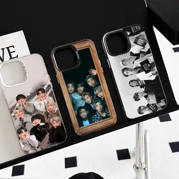 1個KPOP BTS手機殼,IMD色銀色外殼,適用於iPhone 16/15/14/13/12/11 Pro Max Plus 8 最佳銷售 BTS iPhone手機殼 - №1