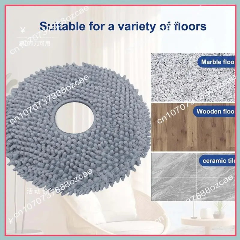 Roborock QV 35A / QR 598 / QR 798 세척 가능한 천용 A26P 12PCS 로봇 진공 청소기 걸레 패드