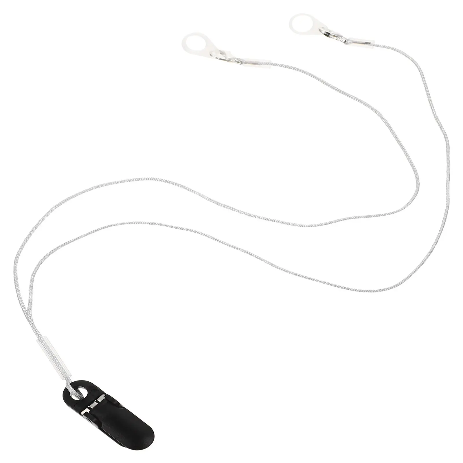 Lanyards Adjustable Hearing Aid Anti Lost Clip Anti-lost Rope Chinderns Dark Grey Deaf-aid Hanging Cord