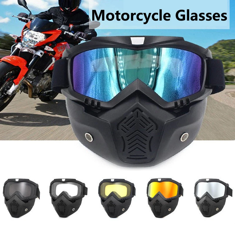 

Motorcycle Riding Mask Windproof Outdoor Racing Skiing Off-Road Mask Bicycle Vehicle Sports Full Face Protection Tactical Helmet