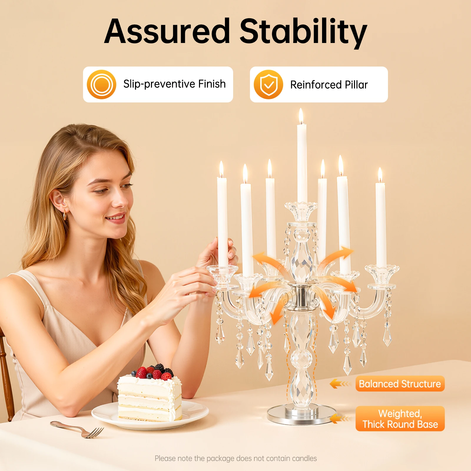 Kristallglas 7-Armiger Kerzens – Candle Making Glass Bewertung und Preis
