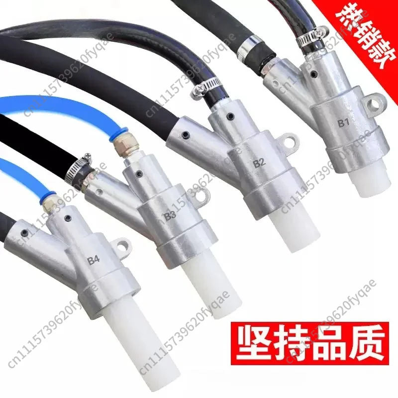 YS B Type Air Sandblaster Gun with Boron Carbide Nozzle,Sandblasting Machine Spray Gun,Sandblasting Machine Rust Removal Tool