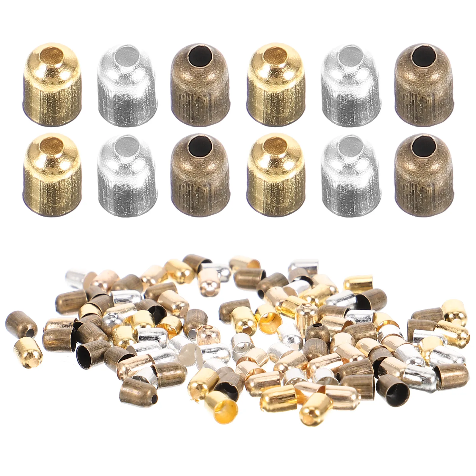 

3 Packs Bead Caps Earring Accessories Pendant DIY Tassel Buckles Jewelry Making Supplies Durable Creative Decorations