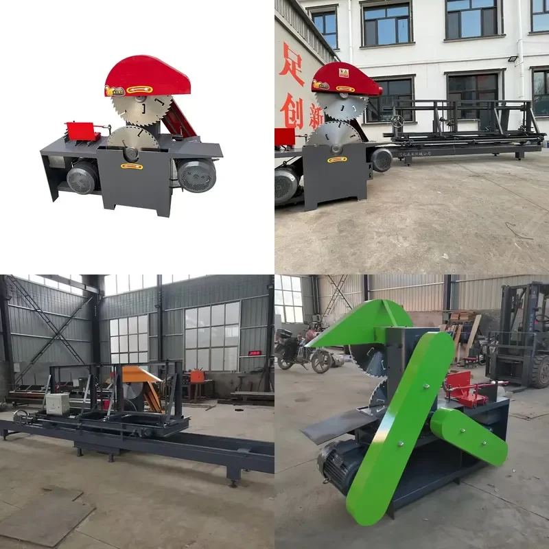 for Log and Precision Board Cutting Machine Large Automatic Sliding Table Saw Table Sawmill Circular Saw Sawing Machine