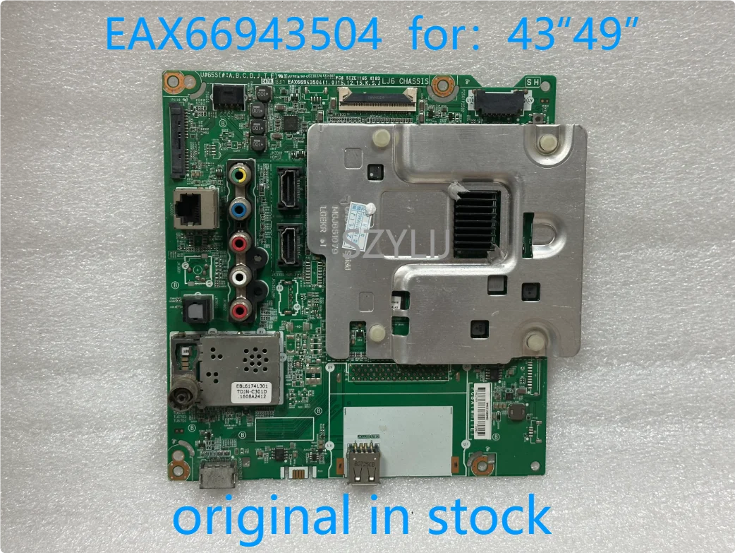TV Main Board EAX66943504 (1.0) Motherboard  43UH6100-CB 49UH6100-CB 49UH610V 49UH603V 43UH620V 43UH610V-ZB