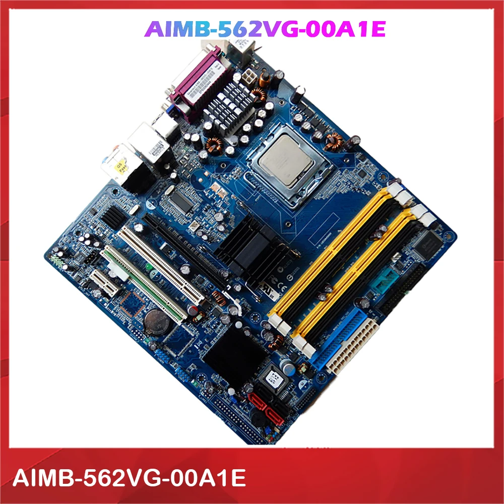 Working Desktop Motherboard For MicroATX AIMB-562VG-00A1E VGA System Board Fully Tested