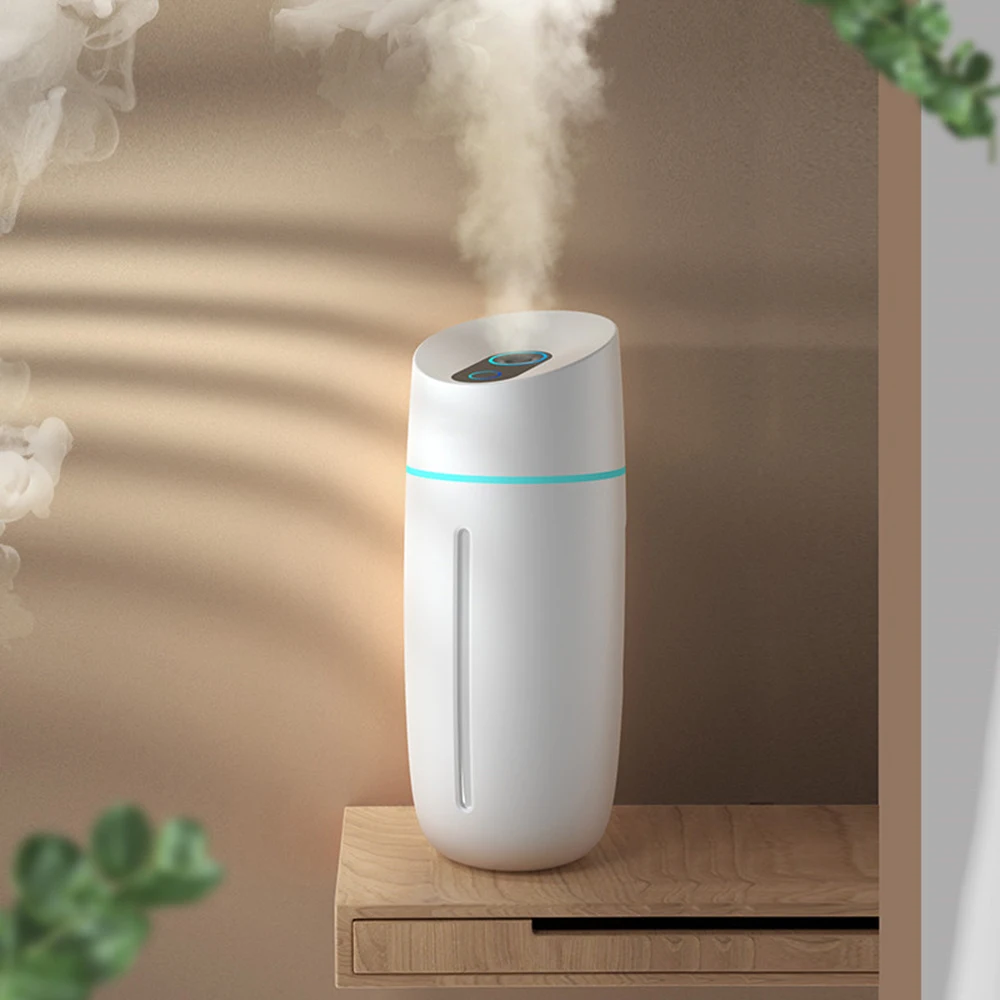 

New 260ML USB Air Humidifier Portable Cool Mist Air Maker Freshener Car Home Office Yoga Use Essential Oil Aroma Diffuser