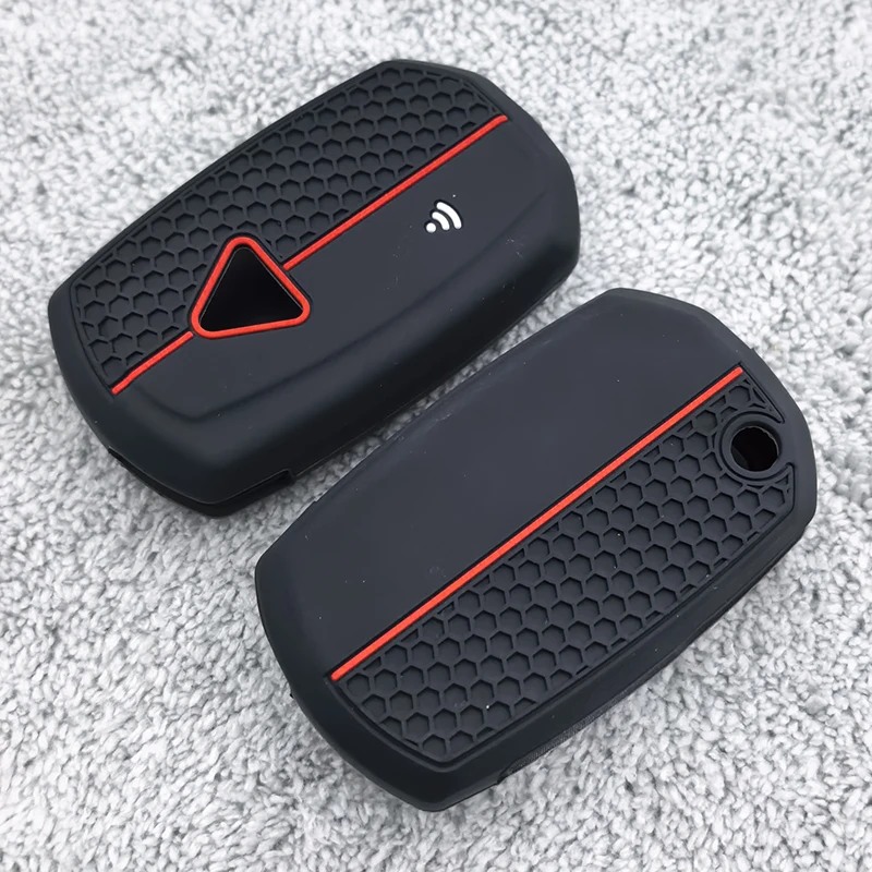 New Key Case for Triumph Scrambler XE XC 1200 Tiger 900 Rally GT Rocket 3 ABS 2018-2025 New Silicone Motorcycle Holder Key Cover