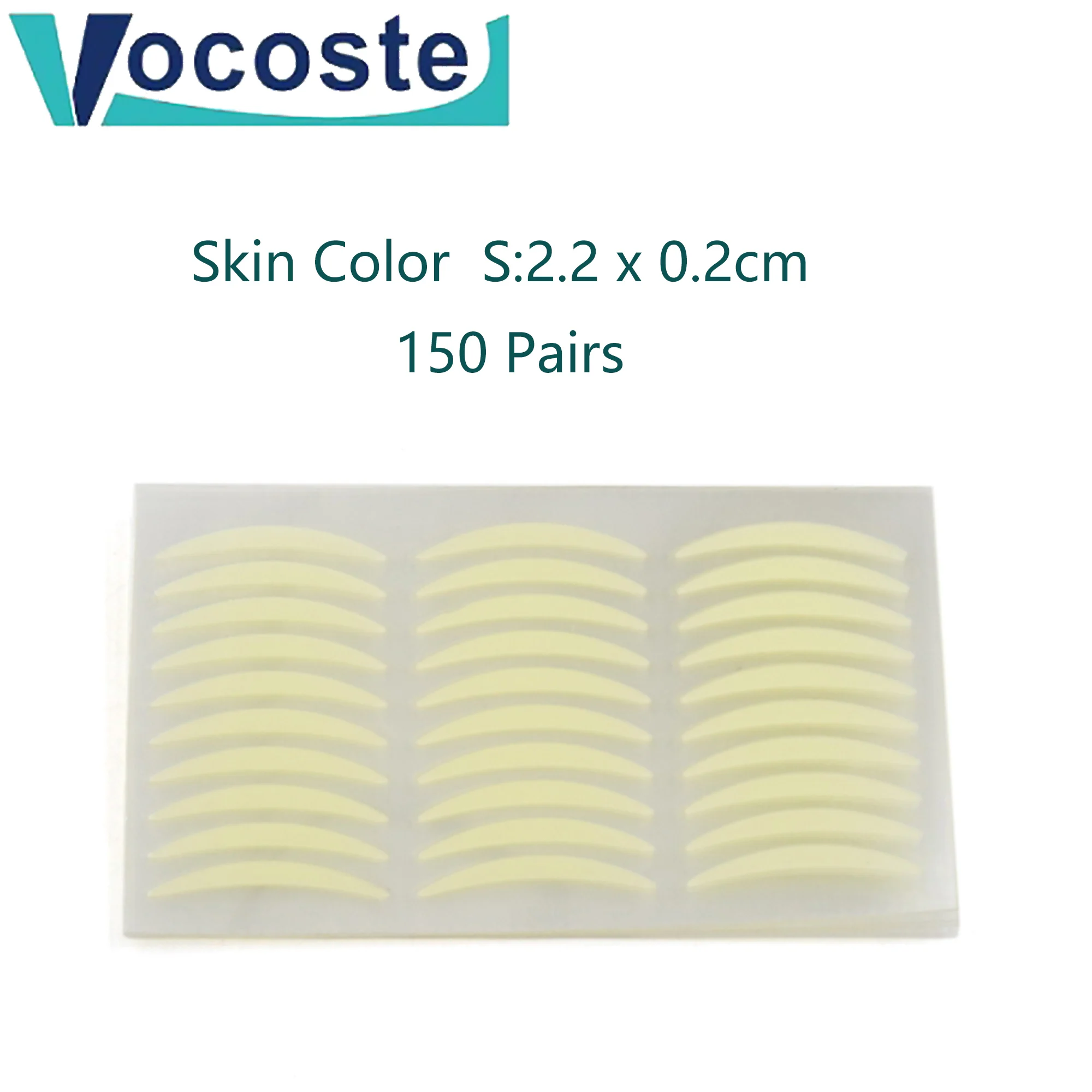 VOCOSTE 48-264คู่สติกเกอร์เทปตาที่มองไม่เห็นวางเทป Self-Adhesive สติกเกอร์กันน้ำ Make เครื่องมือ