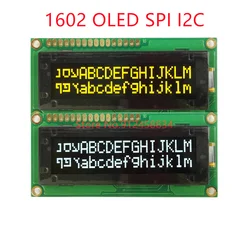 Módulo de pantalla 1602 16X2 OLED SPI I2C 3,3 v o 5v US2011