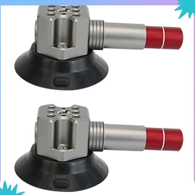 ABZW 2Pcs 3 Inch Car Photography Suction Cup First-Person Perspective Car Mount Suitable For Gopro Accessories Titanium