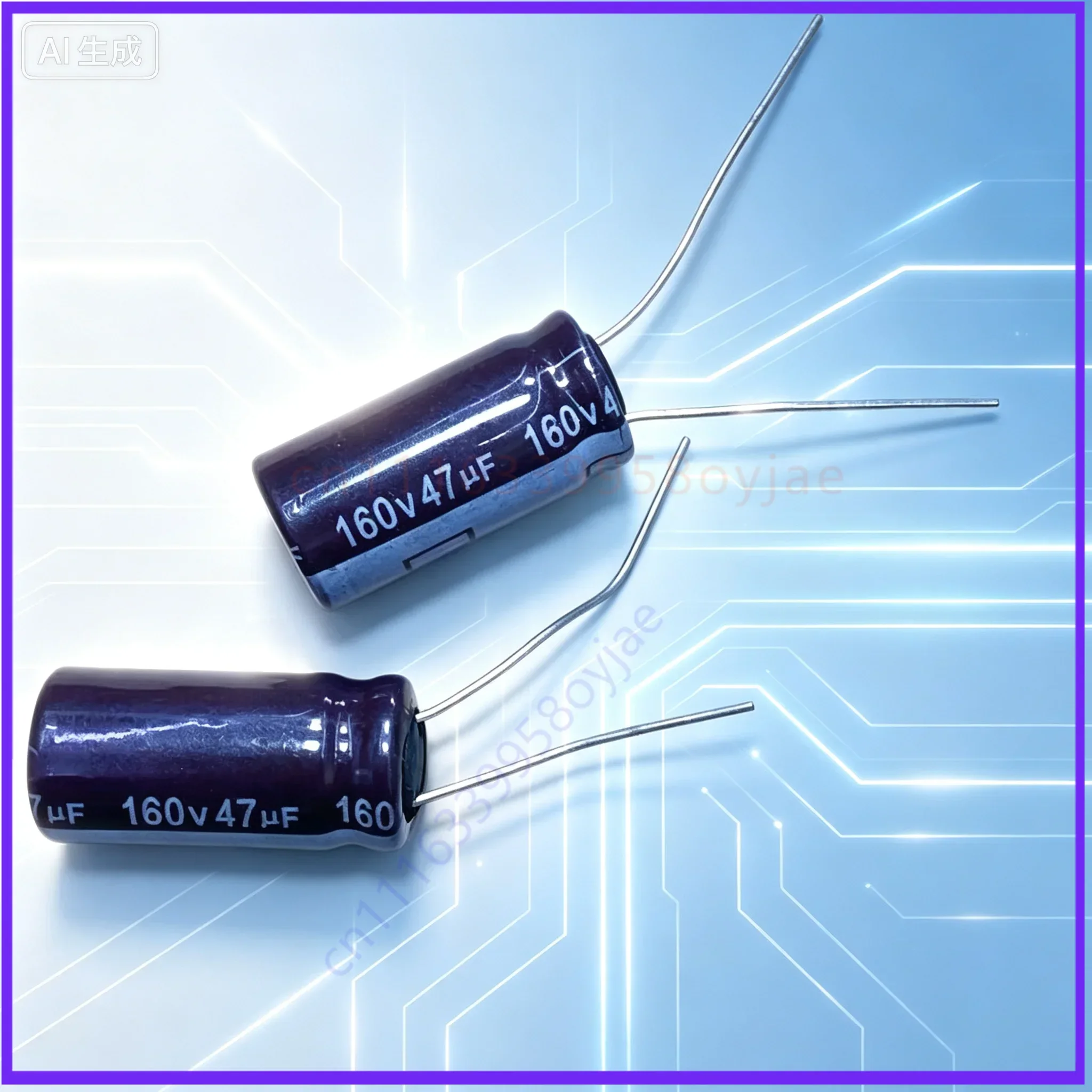 Condenser for 160V 47UF Electrolytic Capacitor  30pcs