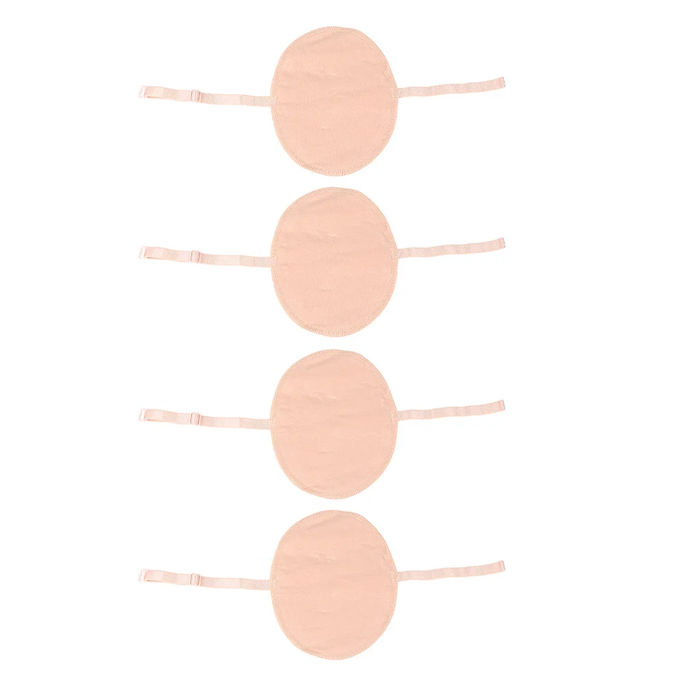 2쌍 겨드랑이 땀 패드 면 빠른 흡수 땀 패치 남녀 공용 셔츠 블라우스 티셔츠 여름용