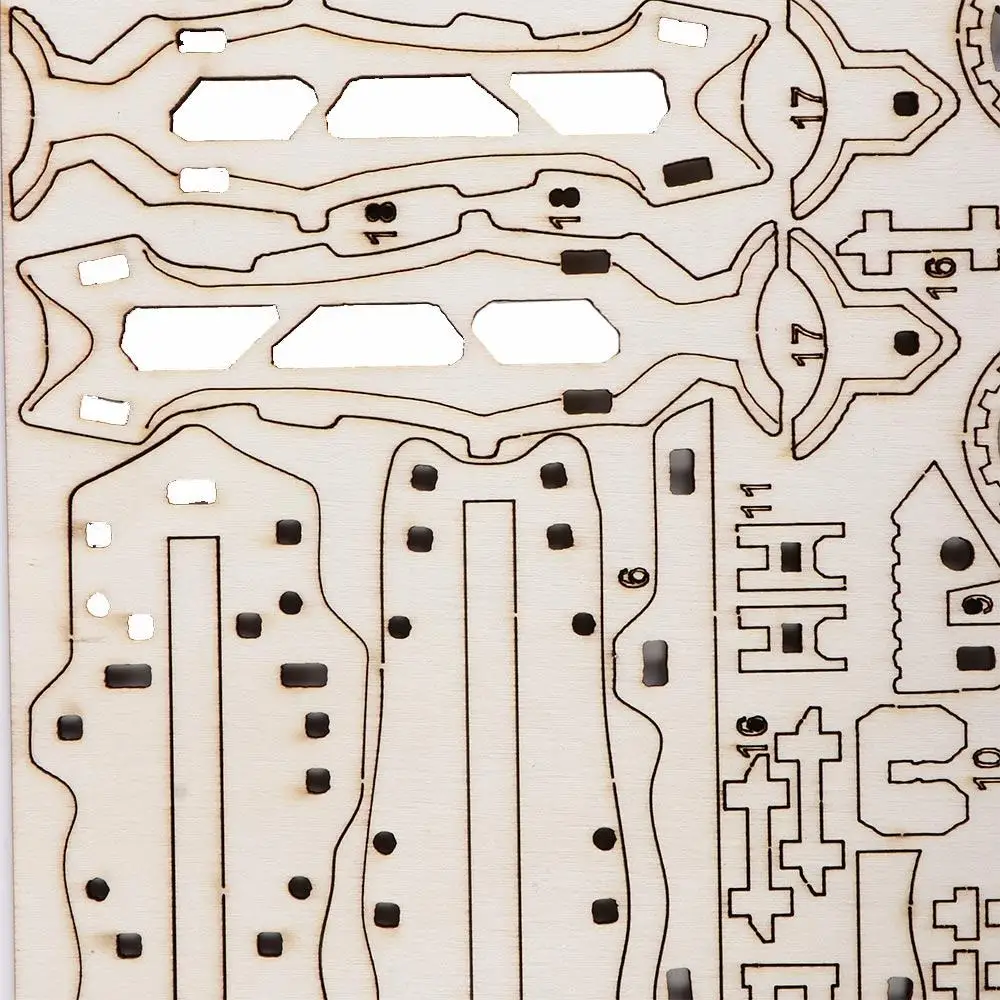 Wooden 3D Wooden Assembled Butterfly Model Folding Handmade DIY Folding Wood Puzzle Stereo Model Butterfly Hand-assembled