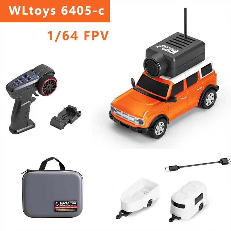 

wltoys 6405 6406 1/64 FPV First Person View mini RC Car 2.4GHz With a gyroscope with Camera Racing Toy for Kids