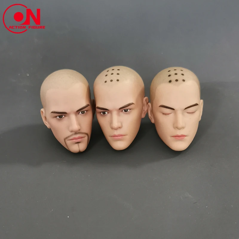 1/6th ذكر رئيس نحت 3 نسعات عيون مفتوحة ومغلقة الراهب المقدس رئيس النحت للذكور 12 بوصة دمية عمل أرقام #1
