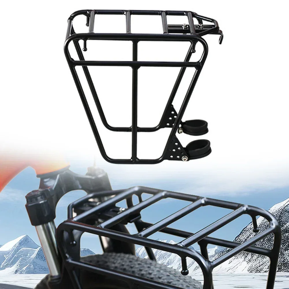 Bicycle Front Bags Bracket Mountain Bike Luggage Rack Aluminum Alloy Hanging Backpack Rack Mount Cycling Carrier Block Frame