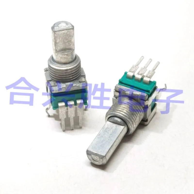 1PCS RK09L1140A2U Amplifier Audio Volume Potentiometer RK09L114001T Single B10K B50K 103B 503B Half Shaft