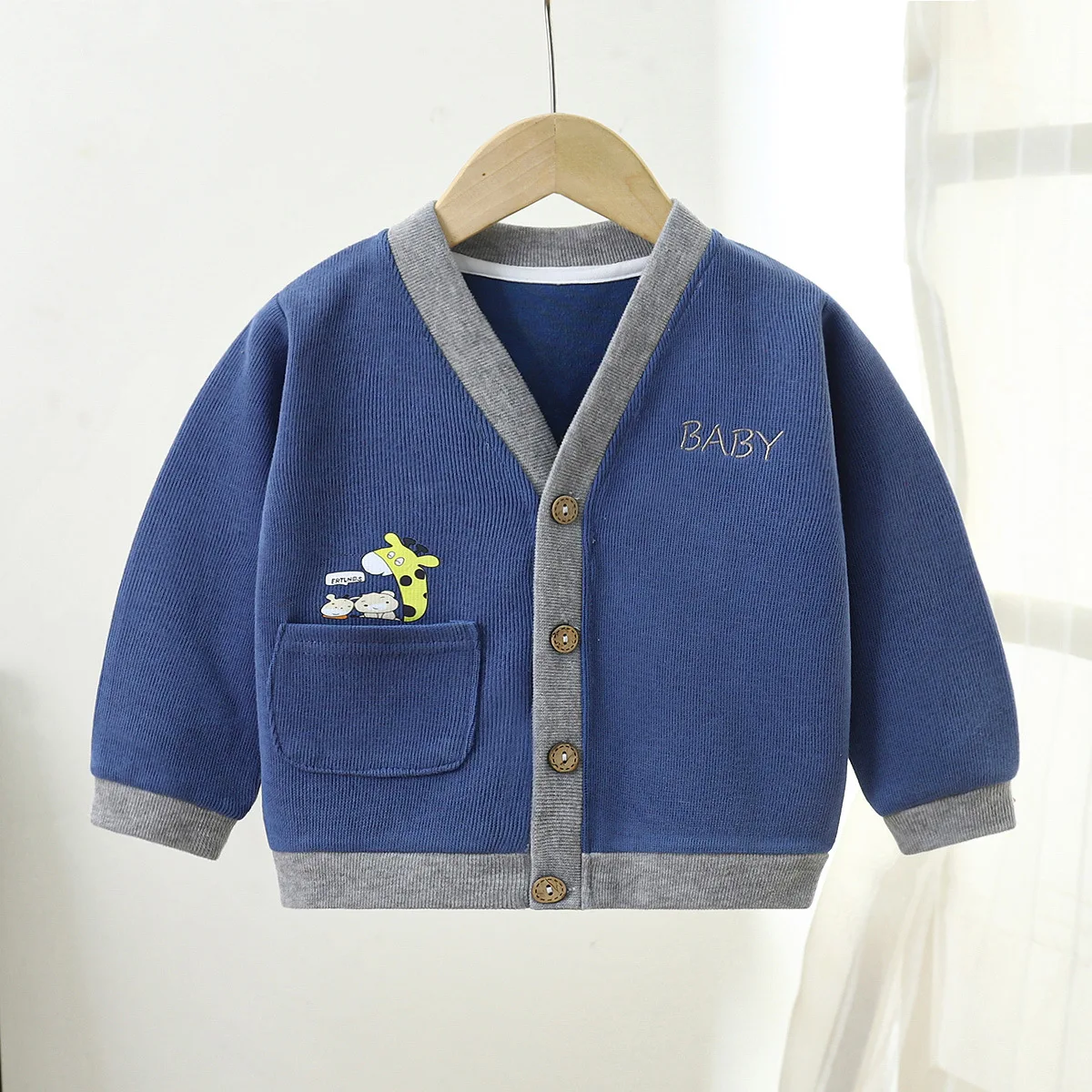 Children\'s Knitwear Jacket Spring and Fall Jacket Boys Sweater Baby Clothes Girls Knitted Baby Cardigan Children\'s Clothing