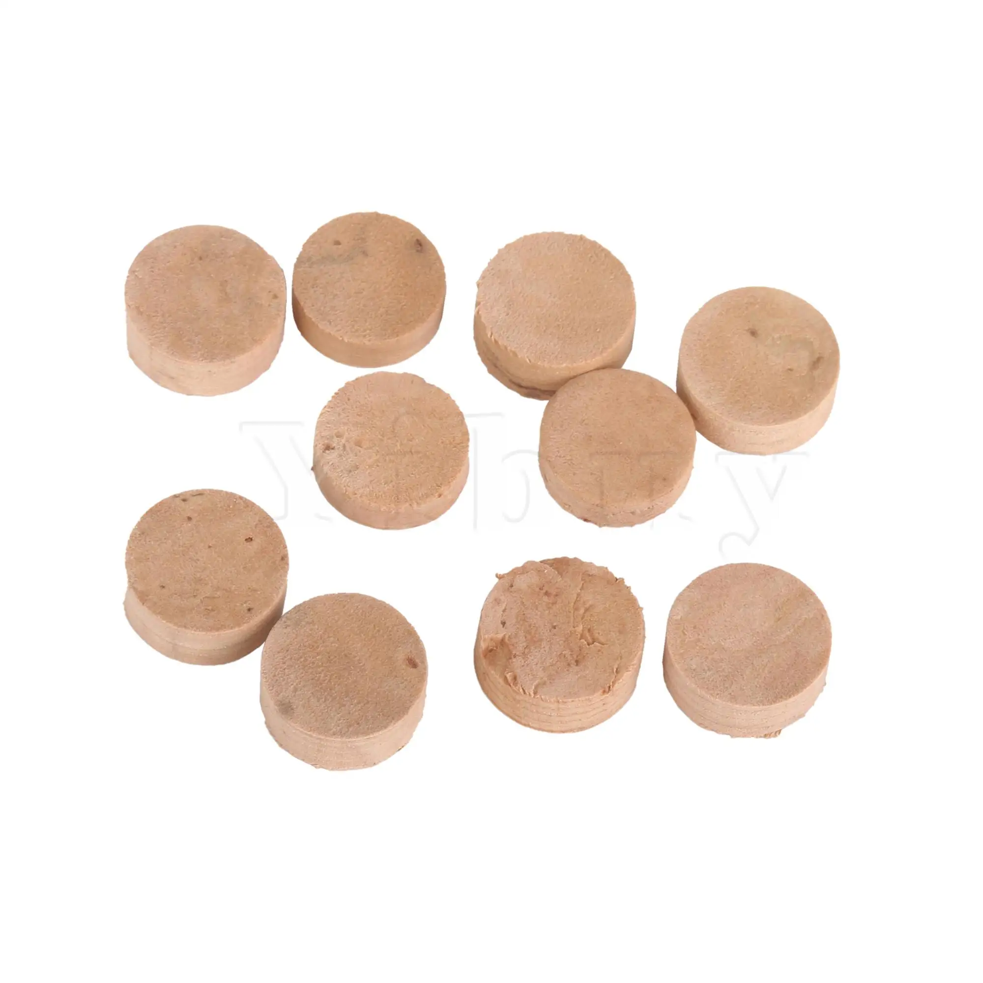 50 Pcs Trumpet Cork Pads 9x3mm for Trombone Water Key Spit Valve Maintain