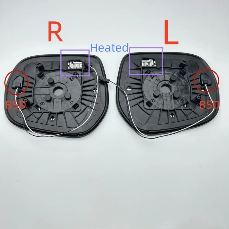 

For Toyota Land Cruiser Prado 150 Series 2010-2020 Car Rearview Mirror Lenses mirror heated/Car mirror with blind spot heated