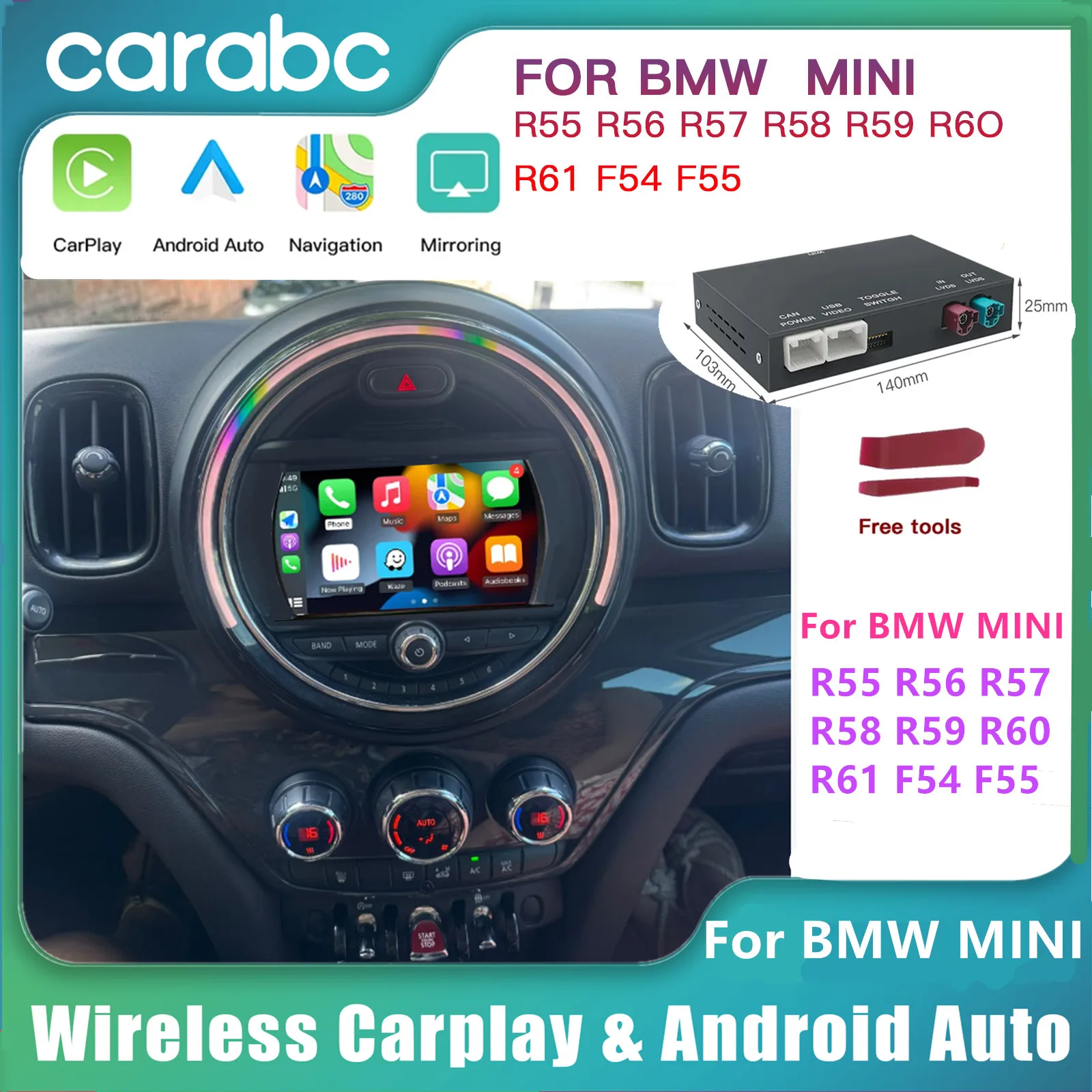 Carabc Wireless Car…