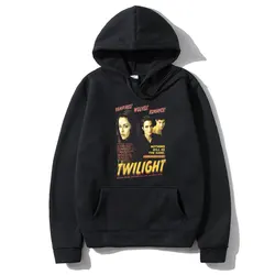 Retro Twilight Bella Swan Edward Cullen Jacob schwarzer Hoodie Vampir Wolf Romantik Pullover Männer Frauen lässig Fleece Baumwolle Hoodies