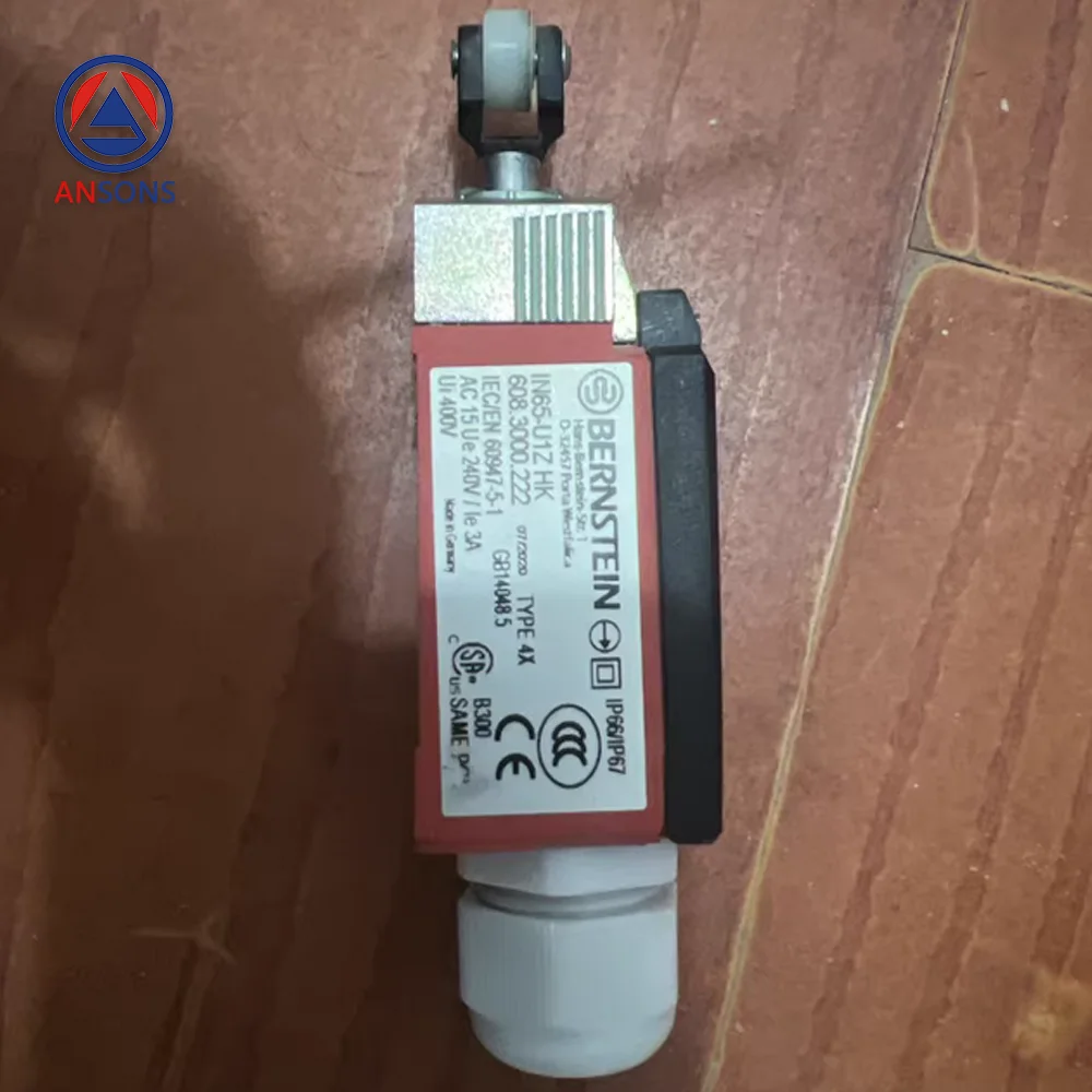 

IN65-U1Z HK 608.3000.222 IN65-U1Z DGHK 608.3000.370 608.3000.229 KONE Elevator Climbing Switch Ansons Elevator Spare Parts