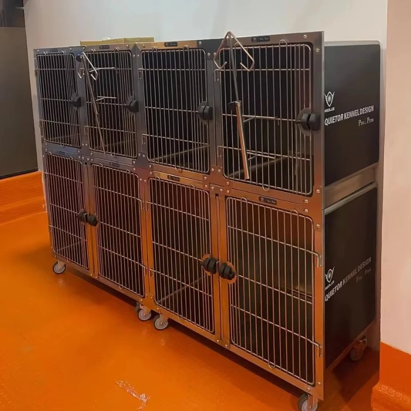 

Veterinary Instrument Stainless Steel Pet Cage Factory Price High Quality Pet Clinic Cage